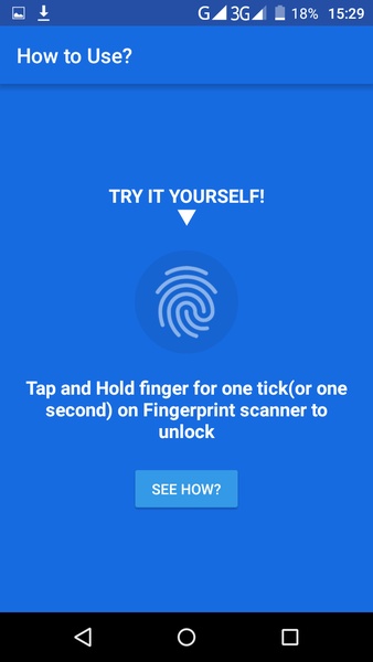 Fingerprint Apps Lock - Preview 1