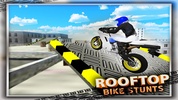Crazy Rooftop Bike Stunts 3D screenshot 1