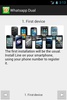 Dual for Whatsapp screenshot 1