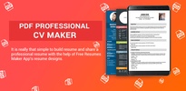 Professional Resume Builder - CV Maker with Templates screenshot 1
