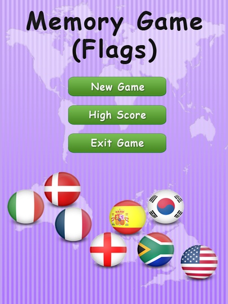 Memory Game - Flags - Preview 3