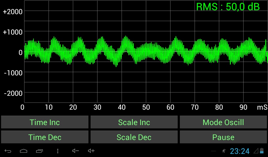 Sound Oscilloscope - Preview 2