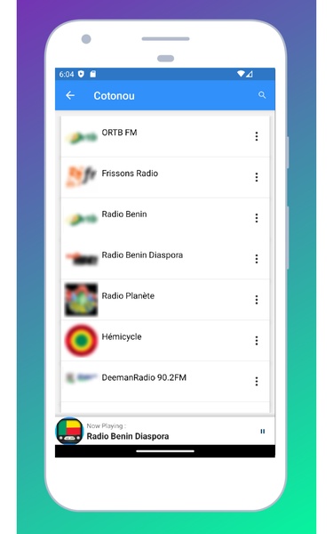 Radio Benin: Online Stations FM AM + app free - Preview 3