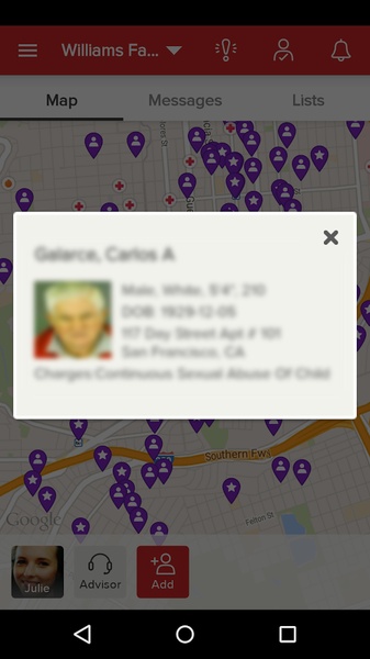 Sex Offender Search - Preview 1