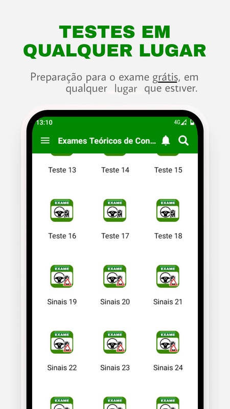 INATTER exames teóricos online