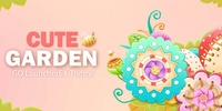 cute garden GOLauncher EX Theme screenshot 1