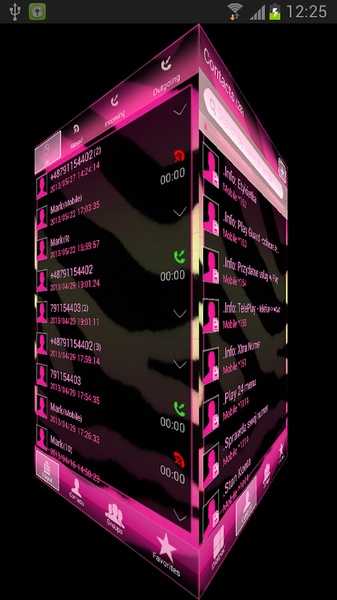 GO Contacts Pink Zebra - Preview 4