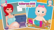 Caesarean birth baby girl care screenshot 4