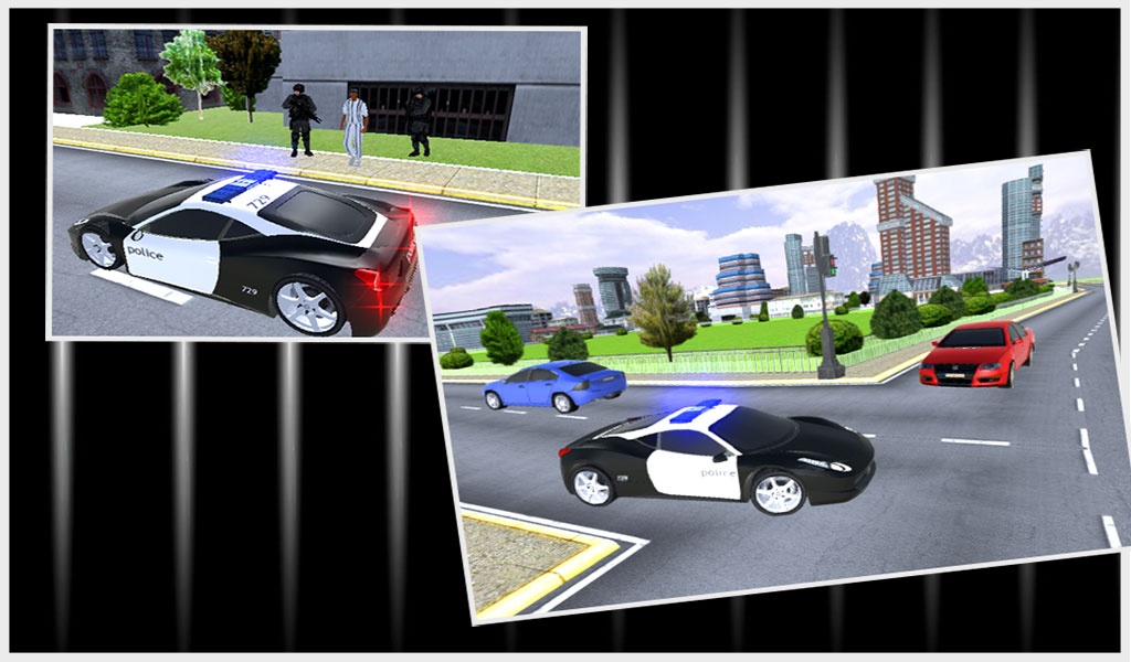 Crazy Police Prisoner Car 3D - Preview 7