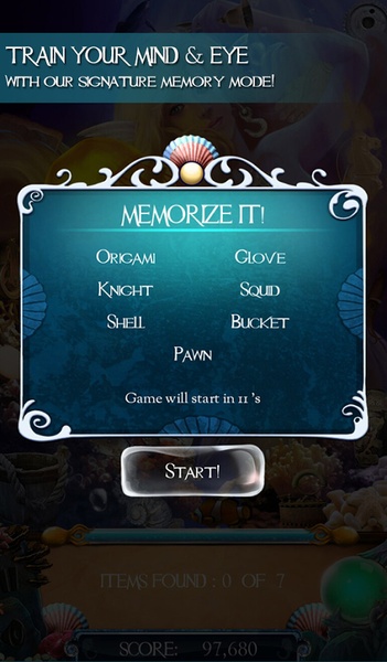 Hidden Object - Mermaid Wonders FREE - Preview 2