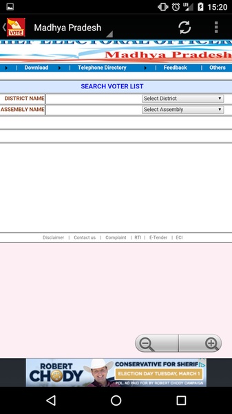 India Voter list 2016 - Preview 1