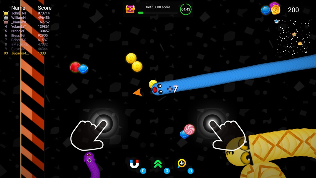 Snake Battle Для Android - Скачайте APK С Uptodown