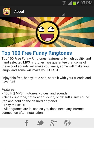 Top 100 Free Funny Ringtones - Preview 1
