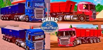 Skins World Truck Driving Simu screenshot 1