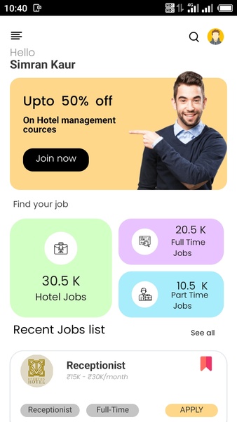 HotelJobs - Preview 2