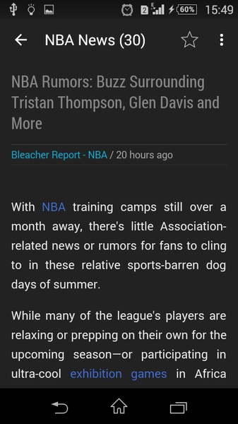 NBA News - Preview 1
