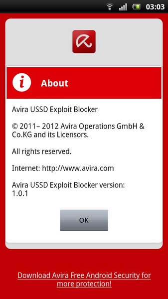 Avira USSD Blocker - Preview 1