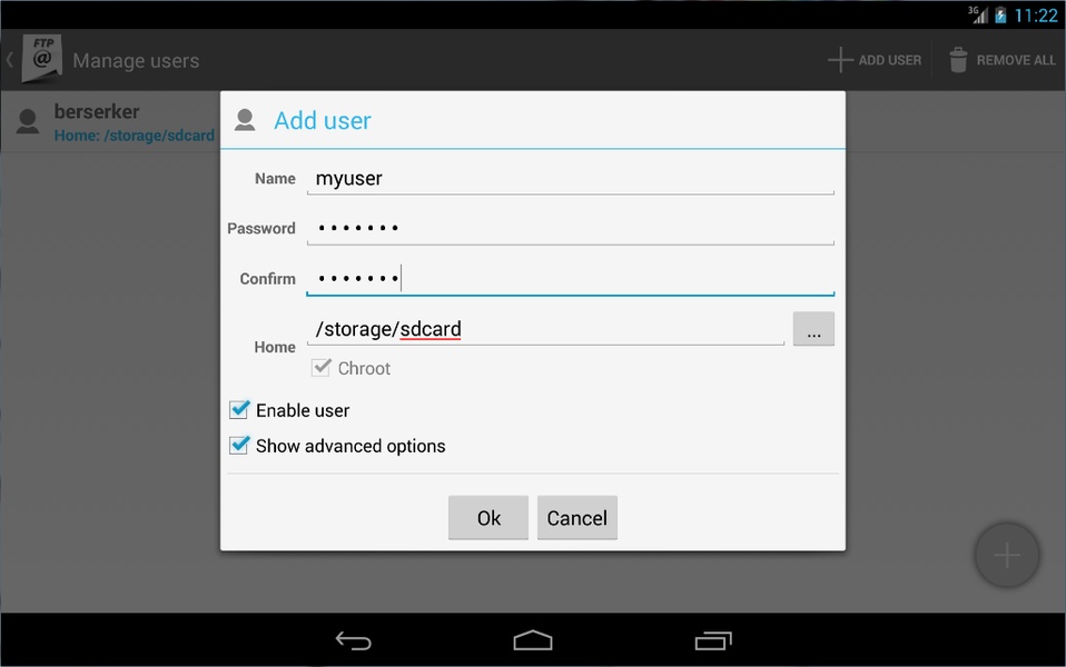 FTPDroid - Preview 11