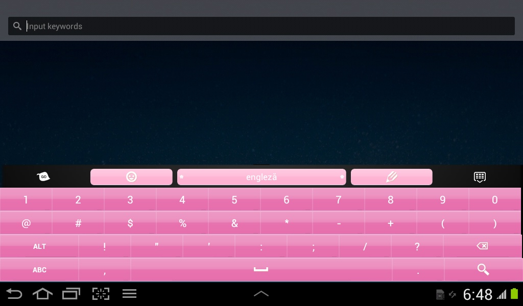 Black and Pink Keyboard Free - Preview 3