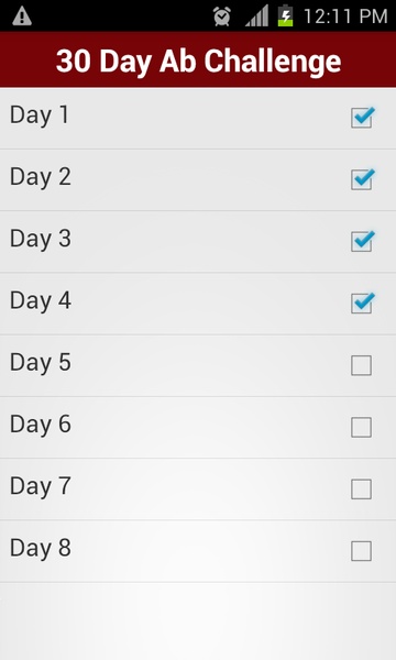 30 Day Ab Challenge - Preview 7