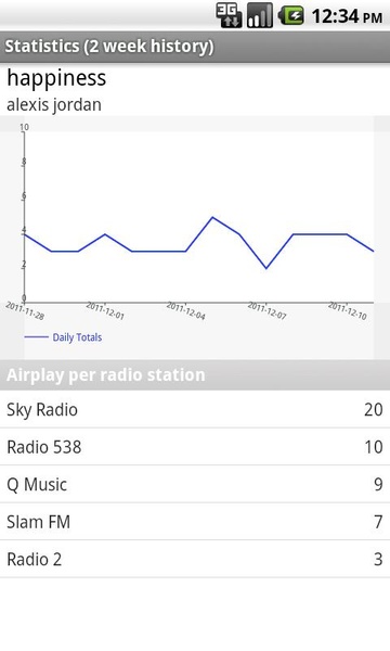 Song Tracker - Preview 2