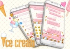 SMS Messages Ice Cream Theme screenshot 7