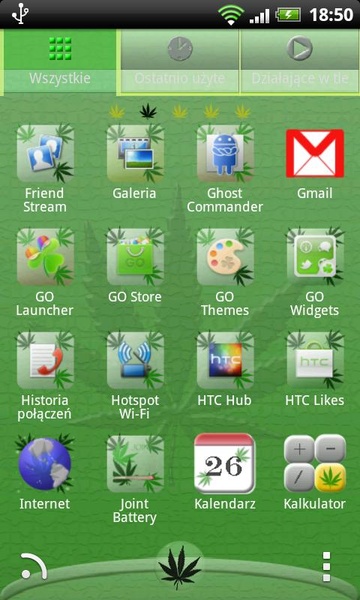 Go Launcher EX Ganja Theme - Preview 3