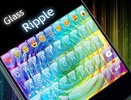Emoji Keyboard Glass Ripple screenshot 1