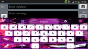 Pink Flame GO Keyboard Theme screenshot 4