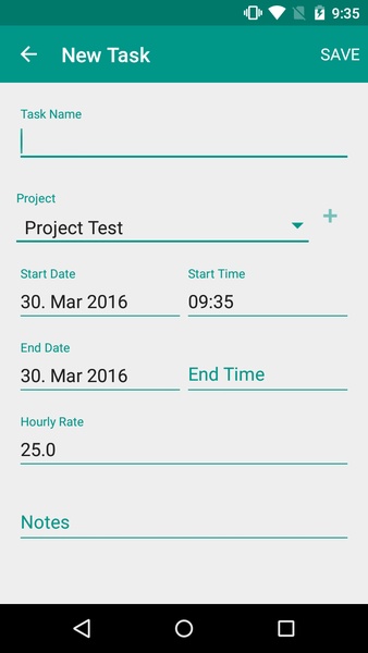 Smart Timesheet - Time Tracker with Invoicing - Preview 3