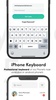 iPhone Keyboard screenshot 2