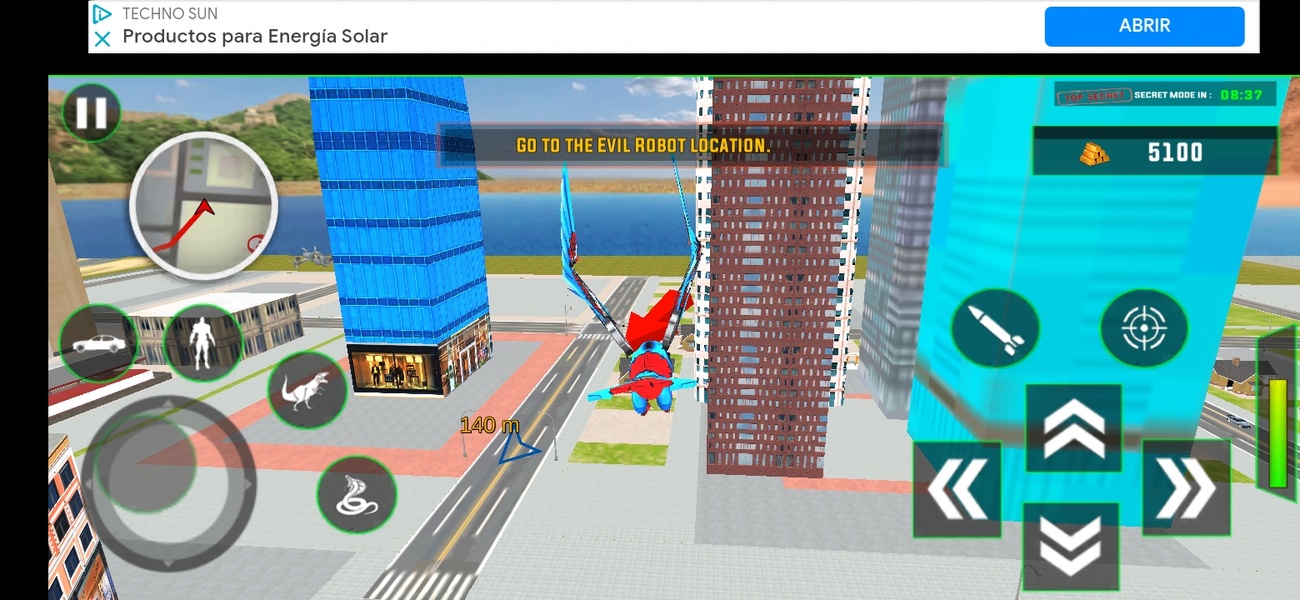 Flying Dino Transform Robot: Dinosaur Robot Games - Preview 4