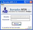 Borrados MSN screenshot 1