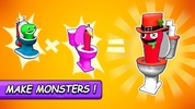 Toilet Monster Merge Battle screenshot 6