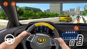 Grand Taxi simulator 3D game screenshot 1