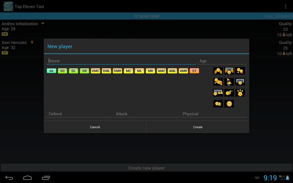 Top Eleven Tool - Preview 10