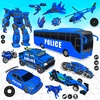 Police Robot Bus - Car Games screenshot 4