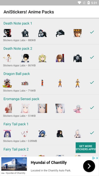 AniStickers - Anime WAStickers for Whatsapp - Preview 2