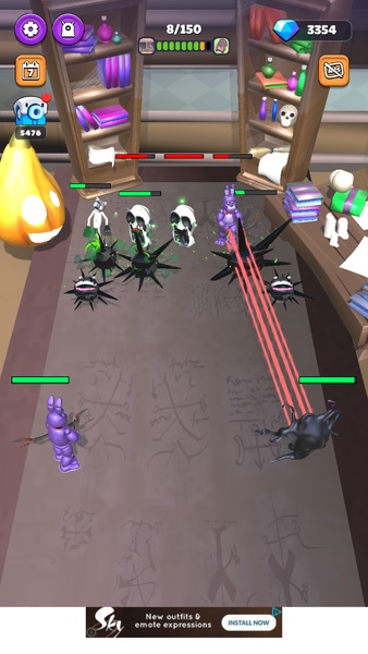 Blue Green Orange Monsters - Preview 3