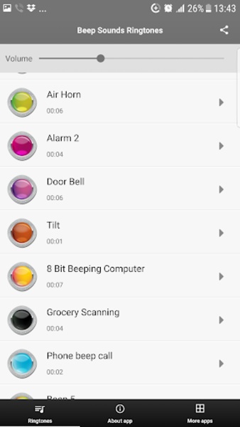 Beep Sounds Ringtones - Preview 1