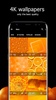 Orange Wallpapers 4K screenshot 5