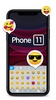 Black Phone 11 Keyboard Theme screenshot 3