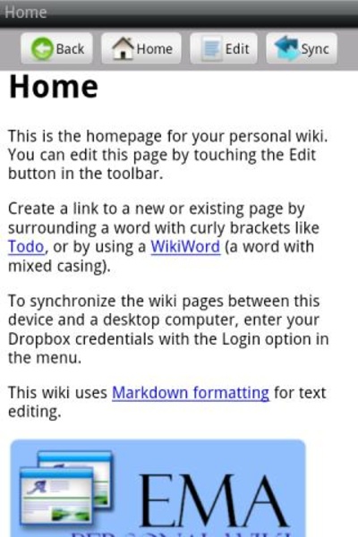 Ema Personal Wiki - Preview 2