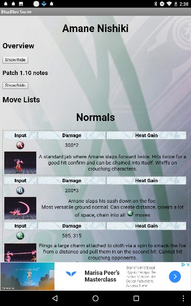 BlazBlue Guide - Preview 5