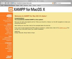 XAMPP screenshot 1