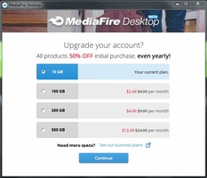 MediaFire Desktop screenshot 1