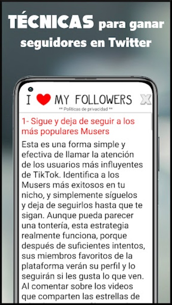 Trucos ganar seguidores y fans - Preview 1