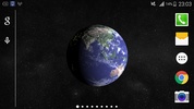 3D Earth Live Wallpaper PRO HD screenshot 2