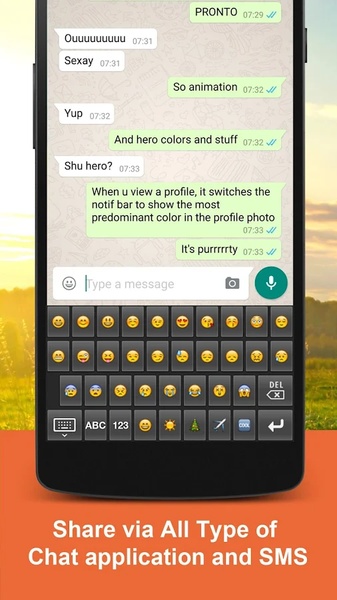Emoji Smart Color Keyboard - Preview 3