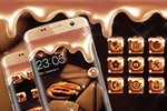 Chocolate Screen Launcher Theme: Sweet Nougat screenshot 2